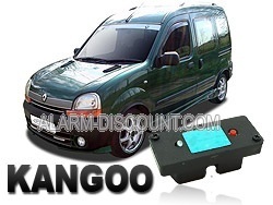 Clé de désactivation d'anti démarrage pour Renault Kangoo de 1996 à 2002