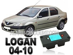 Clé de désactivation d'anti démarrage pour Dacia Logan de 2004 à 2010