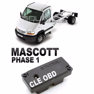 Clé de désactivation d'anti démarrage pour Renault Mascott phase 1 de 1996 à 2002 SQUALE - 1