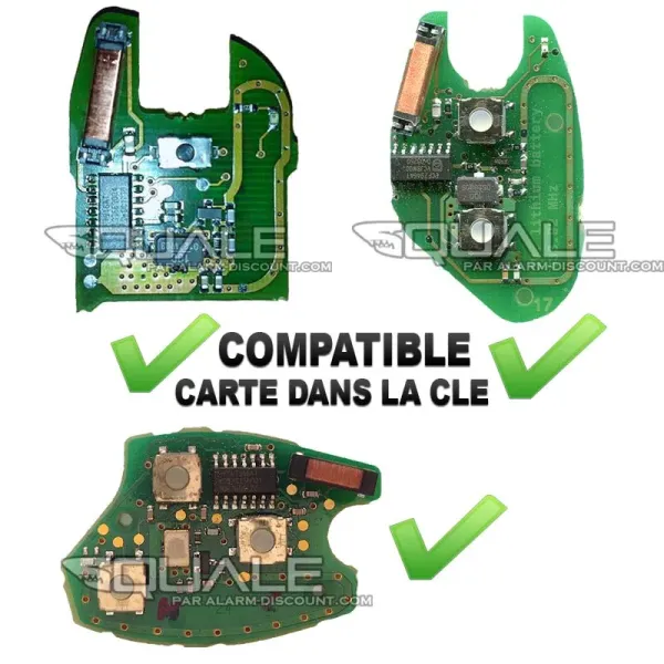 Clé de désactivation d'anti démarrage pour Renault MASTER  2 phase 2 à partir de 2003 clé compatible