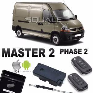 Kit Clé de désactivation + 2 Clés télécommandes pour Renault Master 2 phase 2 SQUALE - 1