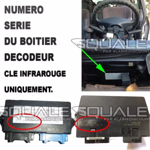Module de désactivation d'anti démarrage pour Renault Espace 3 SQUALE - 1