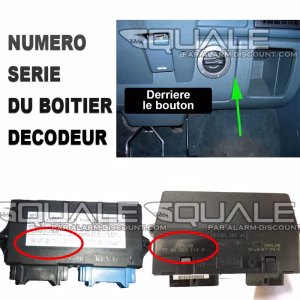 Module de désactivation d'anti démarrage pour Renault Espace 2 SQUALE - 1