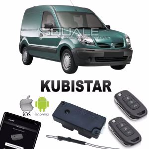 Kit Clé de désactivation + 2 Clés télécommandes pour Nissan Kubistar SQUALE - 1