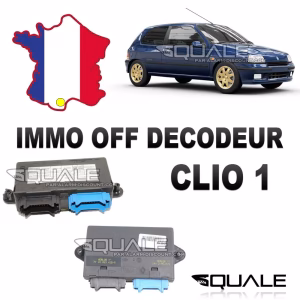 Désactive l'anti démarrage sur boitier décodeur Renault Clio 1 - 1