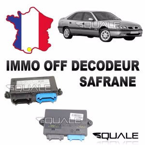 Désactive l'anti démarrage sur boitier décodeur Renault Safrane - 1