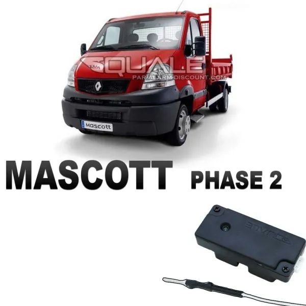 Clé de désactivation d'anti démarrage pour Renault MASCOTT phase 2 à partir de 2003 SQUALE - 5