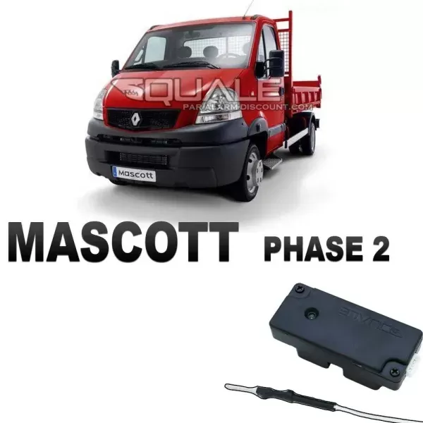 Clé de désactivation d'anti démarrage pour Renault MASCOTT phase 2 à partir de 2003 SQUALE - 5