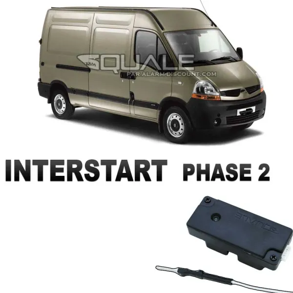 Clé de désactivation d'anti démarrage pour Nissan INTERSTAR phase 2 à partir de 2003 SQUALE - 4