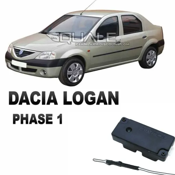 Clé de désactivation d'anti démarrage pour Dacia Logan de 2004 à 2010 SQUALE - 1