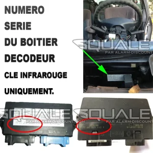 Module de désactivation d'anti démarrage pour Renault Espace 3 SQUALE - 1