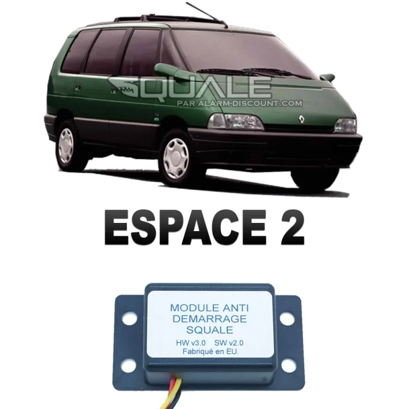 Module de désactivation d'anti démarrage pour Renault Espace 2 SQUALE - 1 Module de désactivation d'anti démarrage pour Renault Espace 2 SQUALE - 1