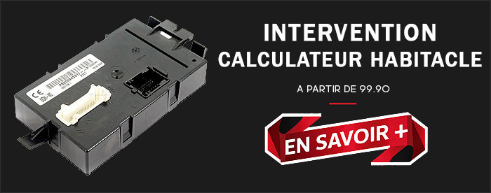 Désactivation et copie de données calculateur habitacle